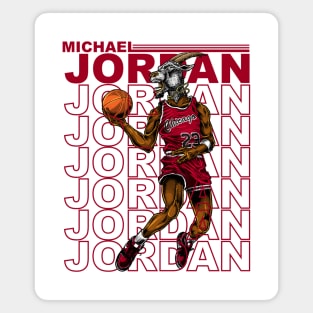 Michael Jordan 23 Basketball Magnet